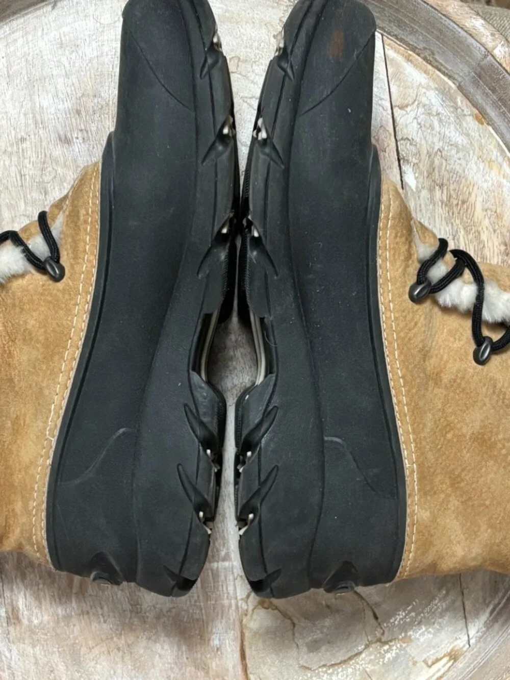 Sorel Snow Angel Lace Tan Waterproof Winter Boots 11